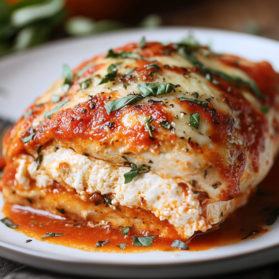 Easy Lasagna Stuffed Chicken Recipe That Wows