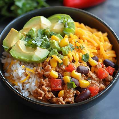 Easy One Pot Burrito Bowl Recipe for Busy Weeknights