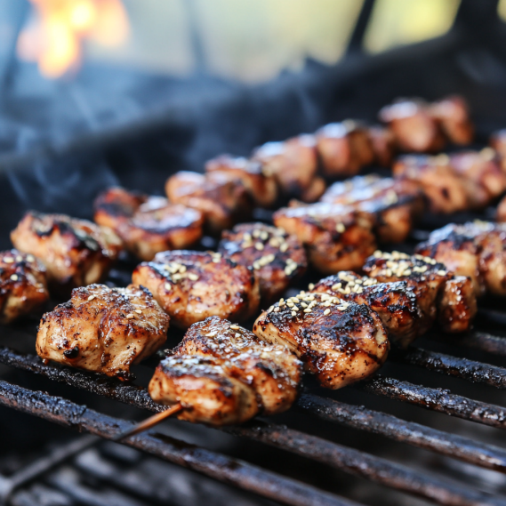 Easy Teriyaki Chicken Skewers Recipe