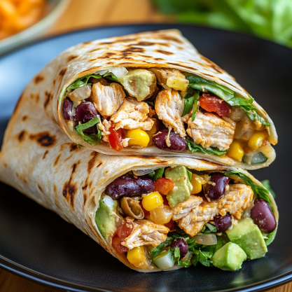 Southwest Chicken Wrap Recipe