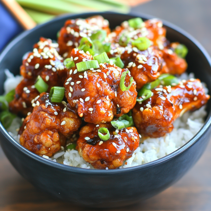 Spicy Korean Cauliflower Wings Recipe