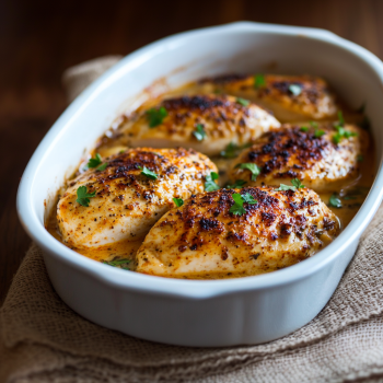 Spicy and Creamy Cajun Chicken Bake Recipe