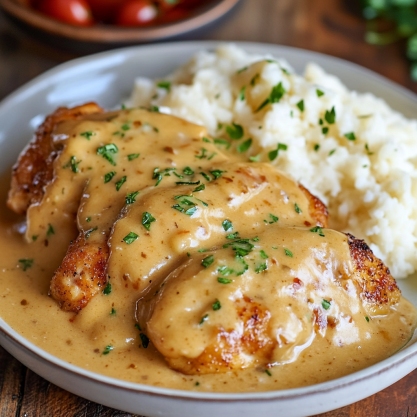 Texas Roadhouse Smothered Chicken Copycat Recipe Made Easy